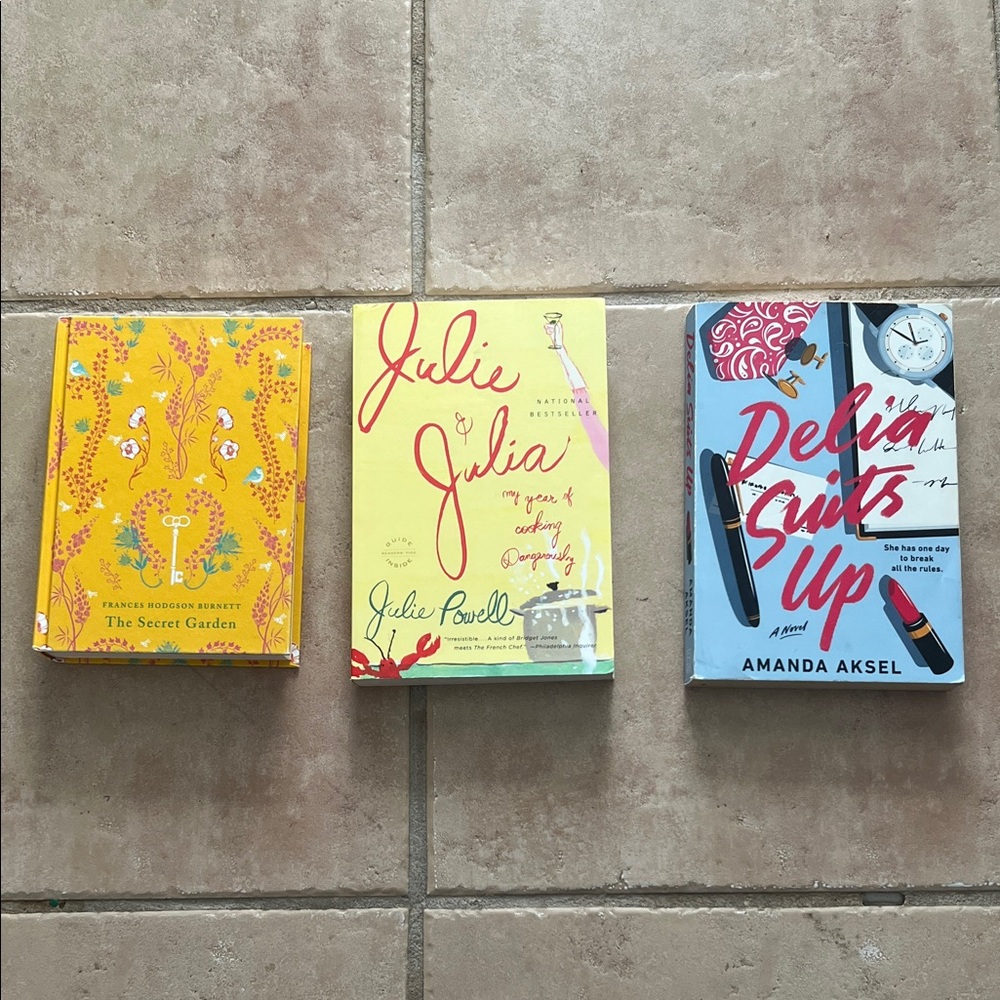 Set of 3 books